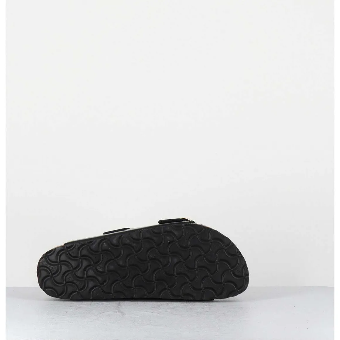 Arizona Big Buckle Shine Black Cuir Noir Boucles Dorees