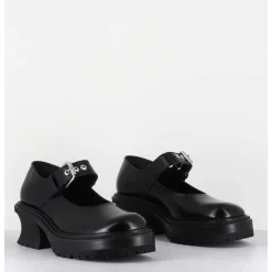 Babies En Cuir Noir 90S - Caro Bebe Nero