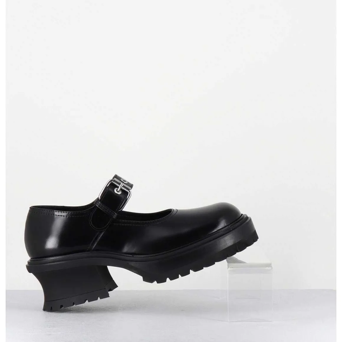 Babies En Cuir Noir 90S - Caro Bebe Nero