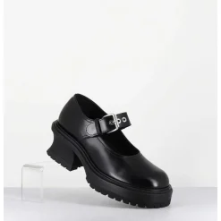Babies En Cuir Noir 90S - Caro Bebe Nero