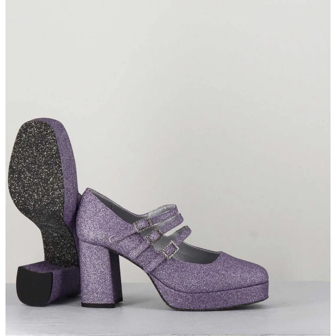Babies Plateformes Glitter - Pigalle Glitter