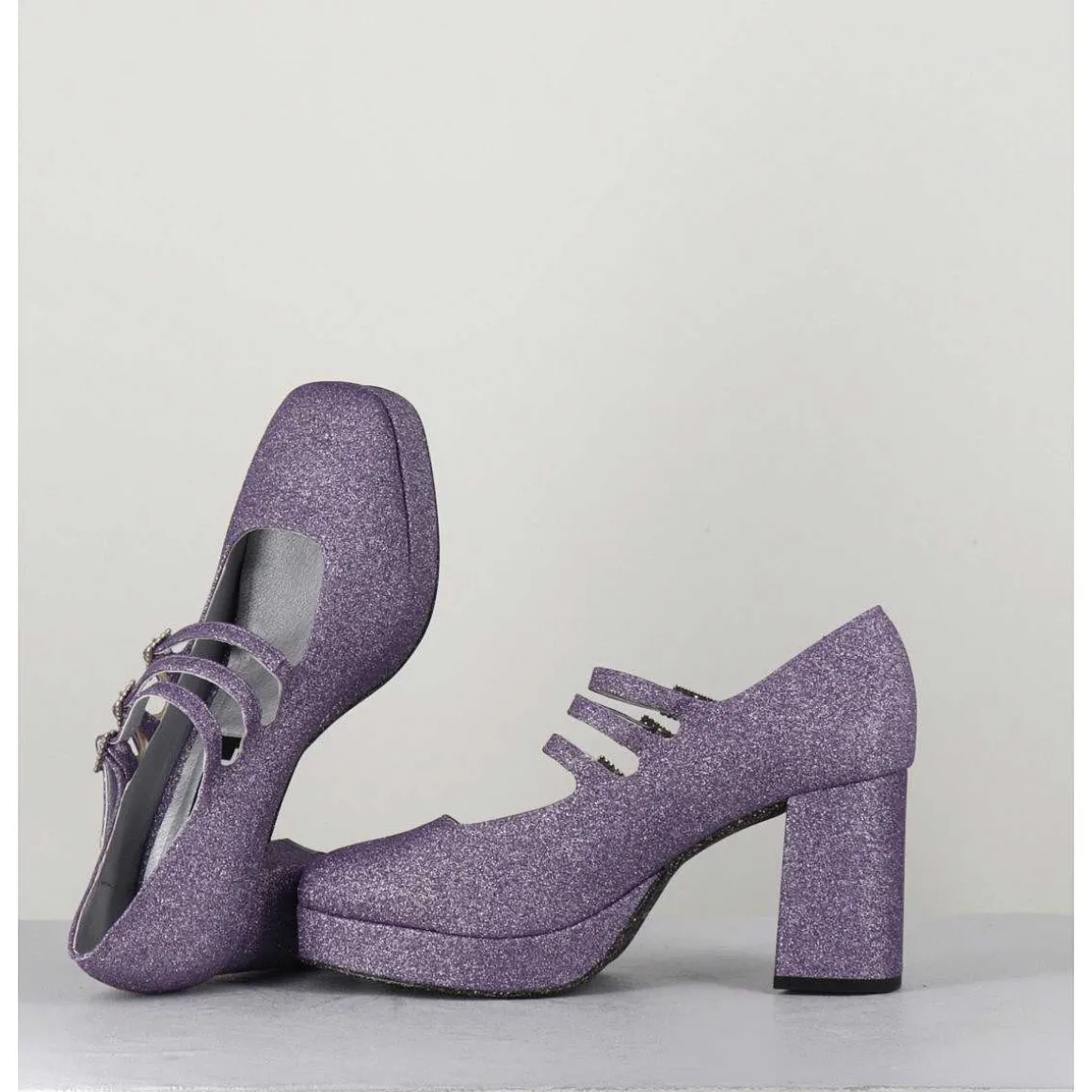 Babies Plateformes Glitter - Pigalle Glitter