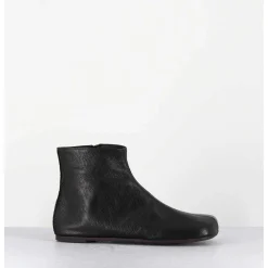 Boos Plates Minimalistes En Cuir Noir - Ab1655 Madras Nero