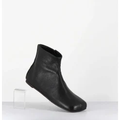 Boos Plates Minimalistes En Cuir Noir - Ab1655 Madras Nero