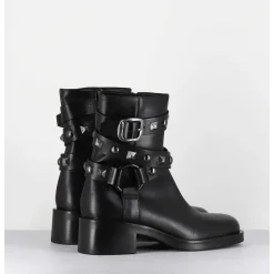 Boots Bikers Tour De Cheville Cloute - A5459 Talco Nero