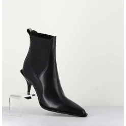 Boots Bout Pointu & Talon Stylise - M6345 Nero