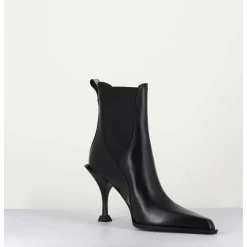 Boots Bout Pointu & Talon Stylise - M6345 Nero