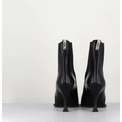 Boots Bout Pointu & Talon Stylise - M6345 Nero