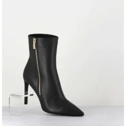 Boots Bout Pointu Zip Lateral - 11432 Merlot Nero