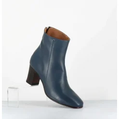 Boots En Cuir Souple Bleu - 5540 Glam Blu