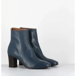 Boots En Cuir Souple Bleu - 5540 Glam Blu