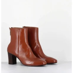 Boots En Cuir Souple Camel - 5540 Glam Coloniale