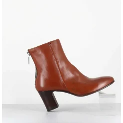 Boots En Cuir Souple Camel - 5540 Glam Coloniale
