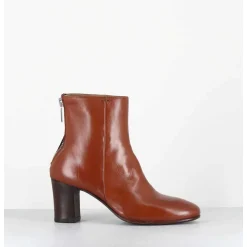 Boots En Cuir Souple Camel - 5540 Glam Coloniale