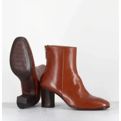 Boots En Cuir Souple Camel - 5540 Glam Coloniale