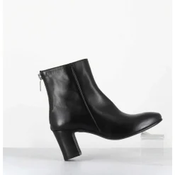 Boots En Cuir Souple Noir - 5540 Glam Nero