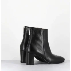 Boots En Cuir Souple Noir - 5540 Glam Nero