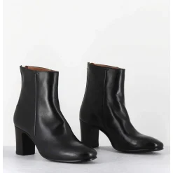 Boots En Cuir Souple Noir - 5540 Glam Nero