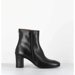 Boots En Cuir Souple Noir - 5540 Glam Nero