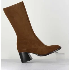 Boots En Daim Camel - R288 Renna Sigaro