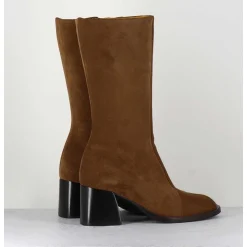 Boots En Daim Camel - R288 Renna Sigaro