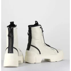Boots En Nylon Blanc Casse & Elastique Reglable - 1D7300D Silk Wire