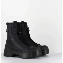 Boots En Nylon Satine Noir & Elastique Reglable - 1D7300D Padington Wire