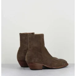 Boots Esprit Santiags En Daim Taupe - Amina58027 Sambuco