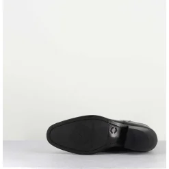 Boots Esprit Santiags En Cuir Noir - Amina58027 Black