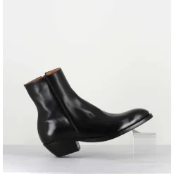 Boots Esprit Santiags En Cuir Noir - Amina58027 Black