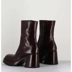 Boots 70S En Cuir Marron - Archi Moro