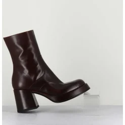 Boots 70S En Cuir Marron - Archi Moro