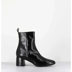 Boots 60S En Cuir Souple Noir - Samui1 Verlux Nero