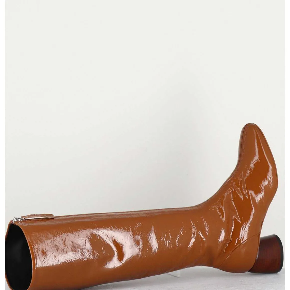 Bottes En Cuir Naplak Marron - Caren08 Faggio