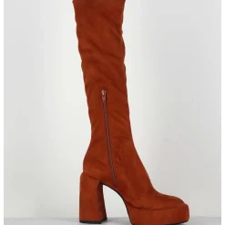 Bottes En Daim Brick - E3307 Rust