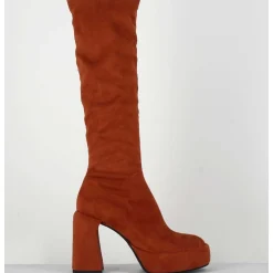 Bottes En Daim Brick - E3307 Rust