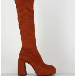 Bottes En Daim Brick - E3307 Rust