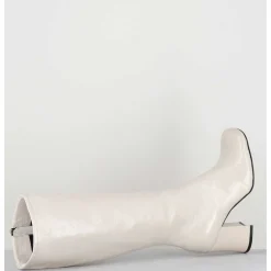 Bottes 60S En Cuir Naplak Blanc - Ah2983 Finish Milk