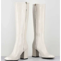 Bottes 60S En Cuir Naplak Blanc - Ah2983 Finish Milk