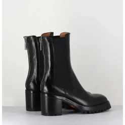 Bottines Chelsea En Cuir Noir - 5012 Nero
