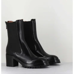 Bottines Chelsea En Cuir Noir - 5012 Nero