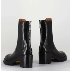 Bottines Chelsea En Cuir Noir - 5012 Nero