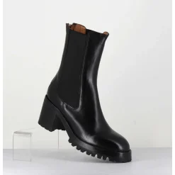 Bottines Chelsea En Cuir Noir - 5012 Nero