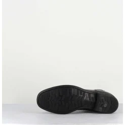 Bottines En Cuir Souple Marron-Anthracite - Calixte004 Magnet