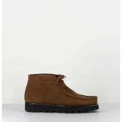 Chaussure A Brogues En Daim Camel - Air Walnut
