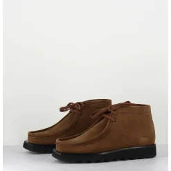 Chaussure A Brogues En Daim Camel - Air Walnut