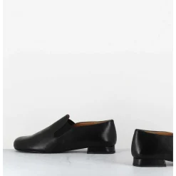 Chaussures Minimalistes En Cuir Souple Noir - Lopez Black Napa