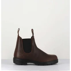 Classic Chelsea Boots Cuir Mate Marron - 1609 Antique Brown