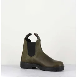 Classic Chelsea Boots Cuir Mate Khaki - 2052 Cuir Olive