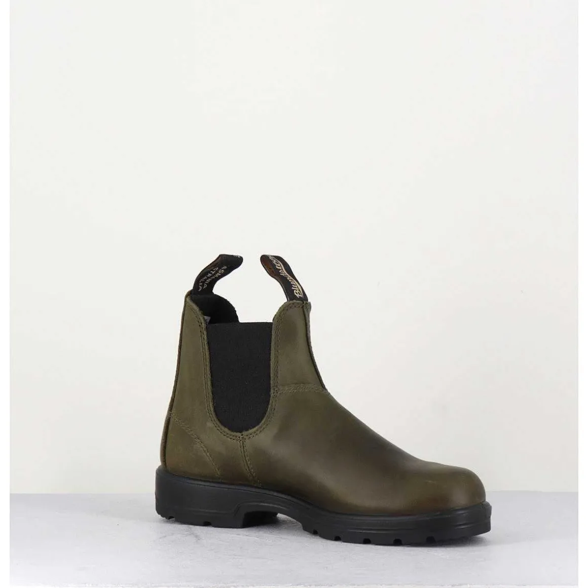 Classic Chelsea Boots Cuir Mate Khaki - 2052 Cuir Olive
